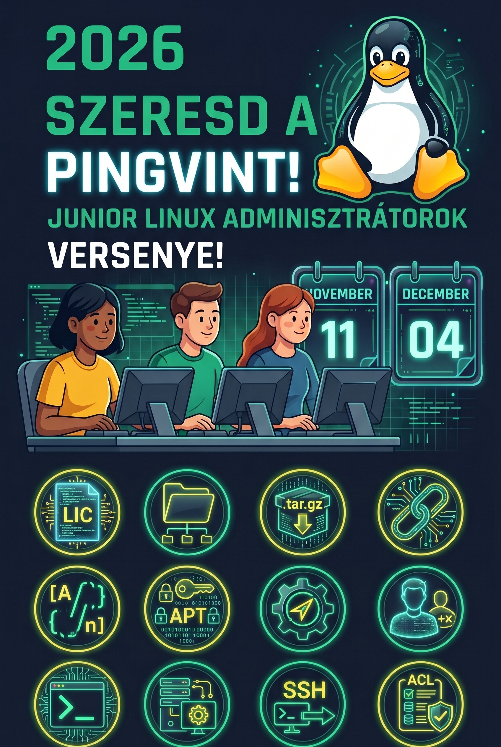 Szeresd A Pingvint! 2026